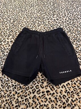 YoungLA shorts - black - men’s size Small